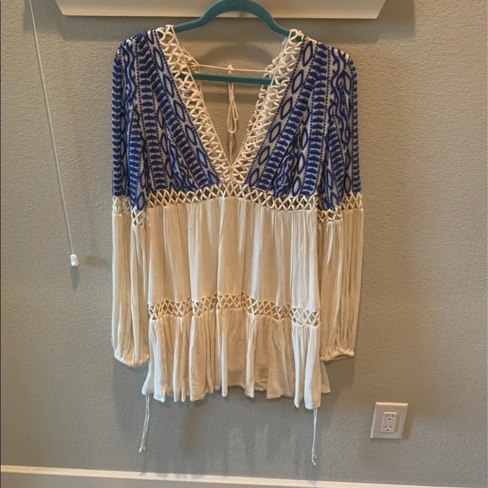 Free People Embroidered Dress